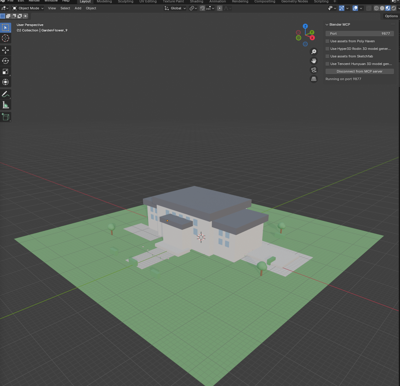Blender Integration Demo